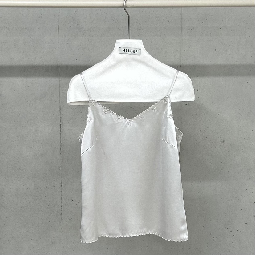 HELDER-P東大門代購女裝新款職業休閑26春夏吊帶背心刺繡無袖HELDER吊帶/背心圖色1