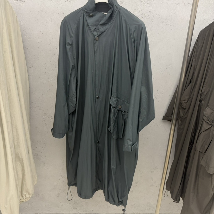 SIXTEEN韓國直郵女裝新品26春夏時尚真品人氣熱賣長款風衣SIXTEEN長款風衣圖色2