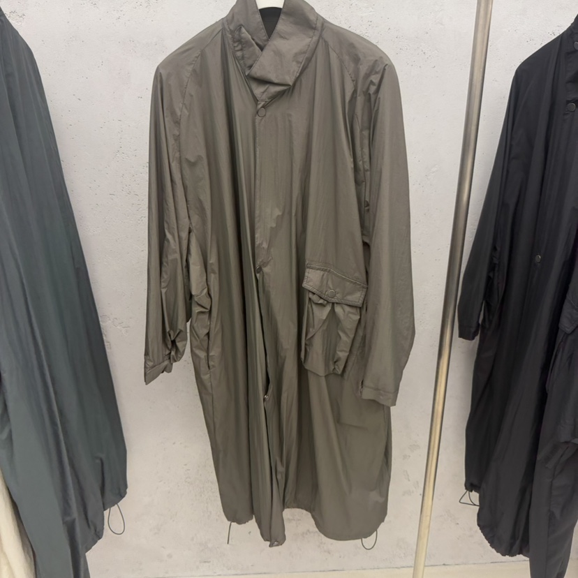 SIXTEEN韓國直郵女裝新品26春夏時尚真品人氣熱賣長款風衣SIXTEEN長款風衣圖色3