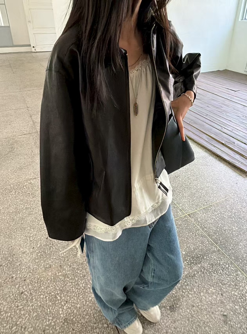 ARKIE/TAF東大門代購女士新品26初秋休閑推薦真品26秋冬夾克ARKIE/TAF夾克
