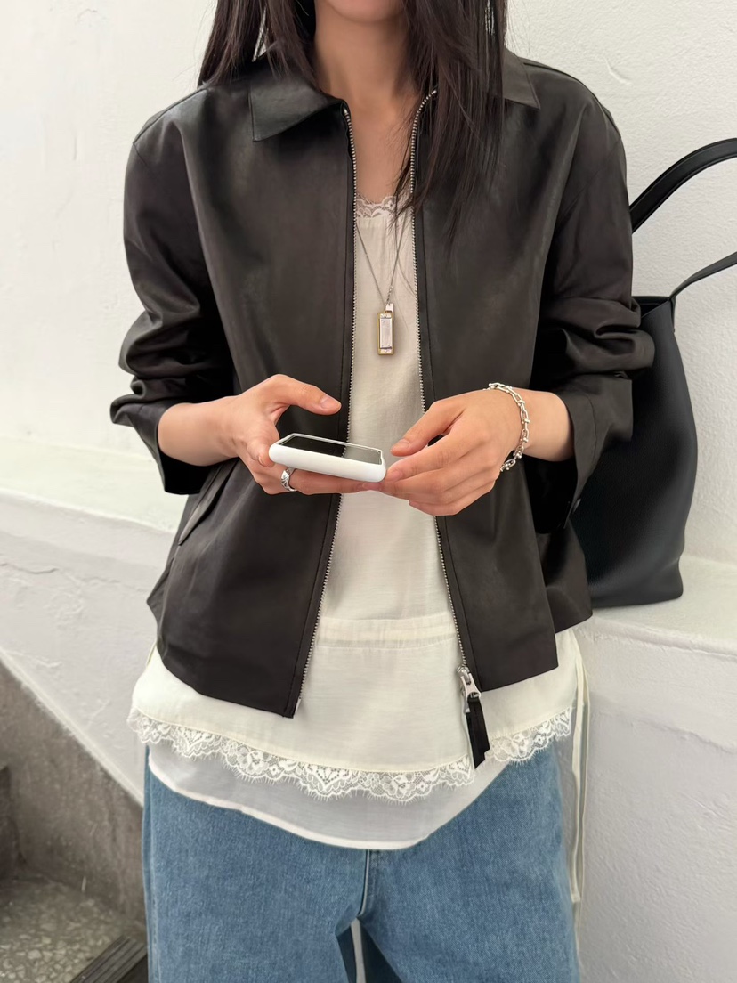ARKIE/TAF東大門代購女士新品26初秋休閑推薦真品26秋冬夾克ARKIE/TAF夾克