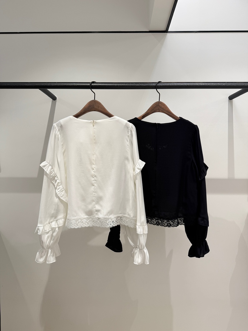 LOVE PULL東大門實拍女裝新品休閑推薦真品人氣襯衫蕾絲衫LOVE PULL襯衫/蕾絲衫