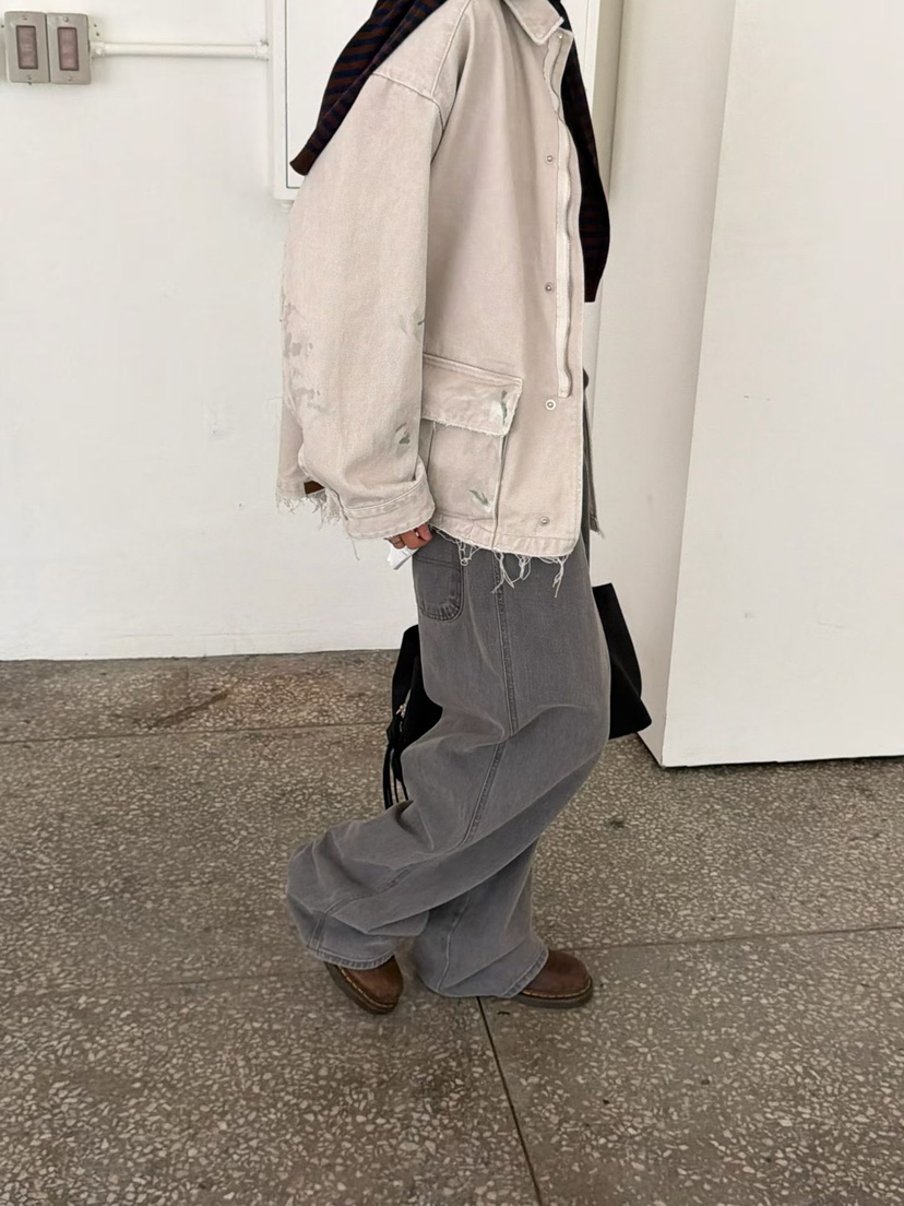ARKIE/TAF韓國代購女士新品休閑人氣26秋冬職業26初秋牛仔褲ARKIE/TAF牛仔褲