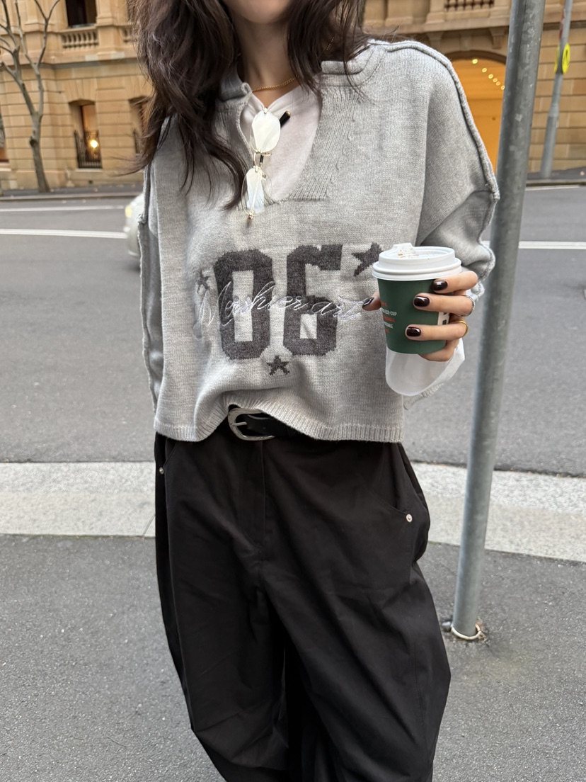 SOLAR韓國代購女裝新款真品熱賣26秋冬推薦人氣26初秋針織衫SOLAR針織衫
