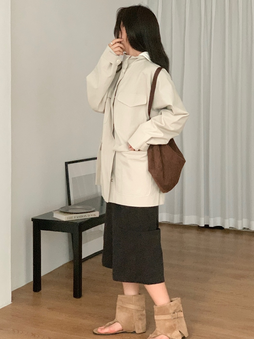 CM韓國直郵女裝新款時尚休閑人氣熱賣26初秋推薦真品夾克CM_centimeter夾克