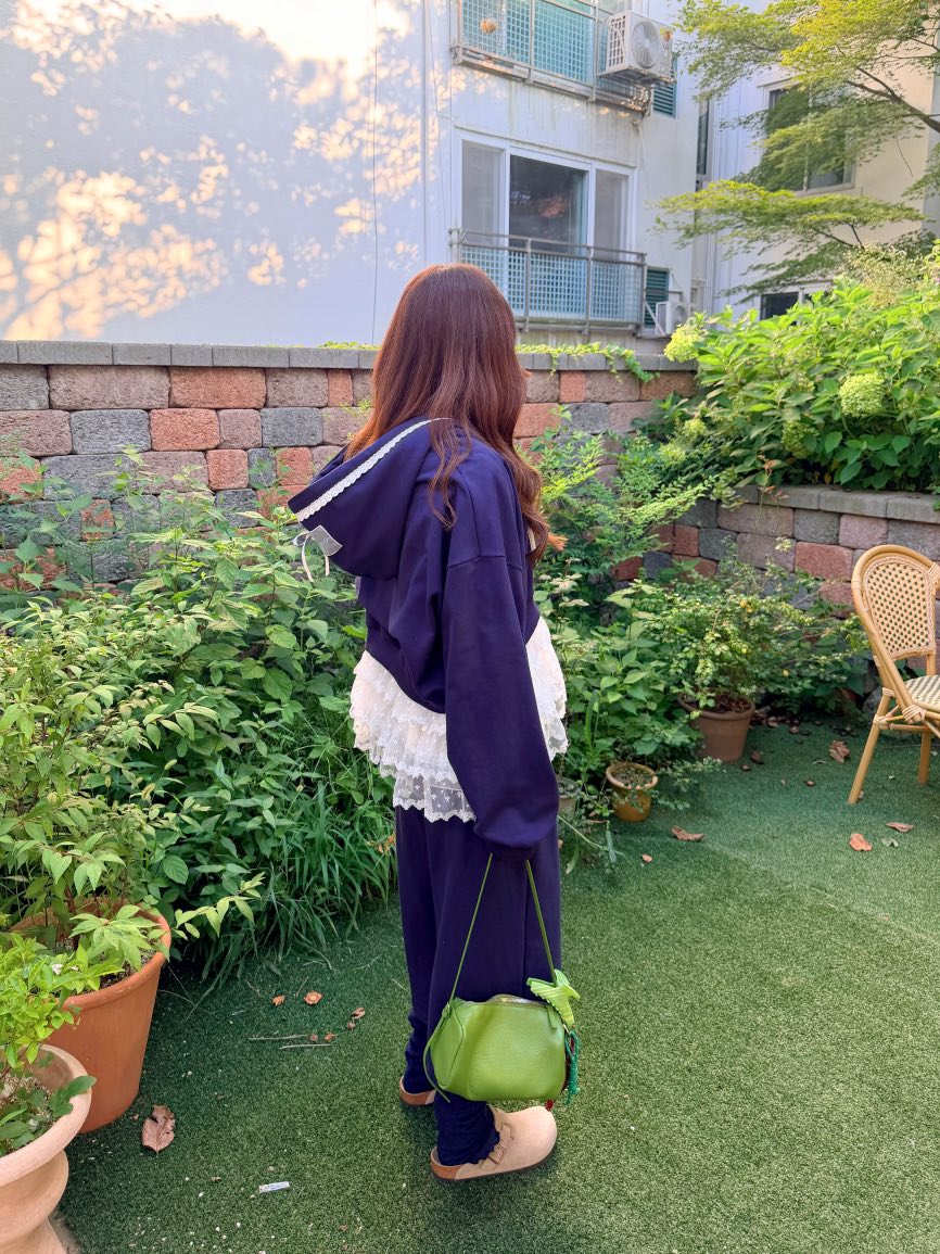 BOUTIQUE-L東大門代購女士新品熱賣人氣推薦26初秋衛衣蕾絲BOUTIQUE-L衛衣