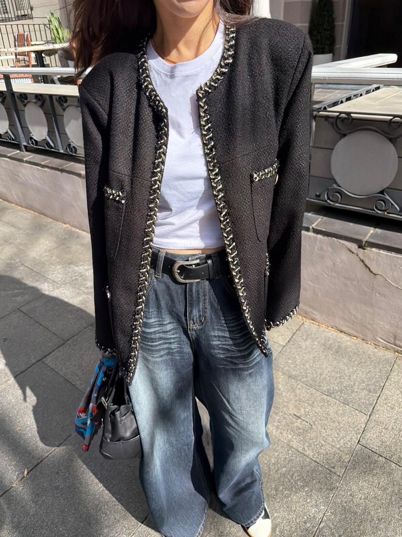 SOLAR東大門代購女裝新品時尚推薦26初秋真品26秋冬職業夾克SOLAR夾克