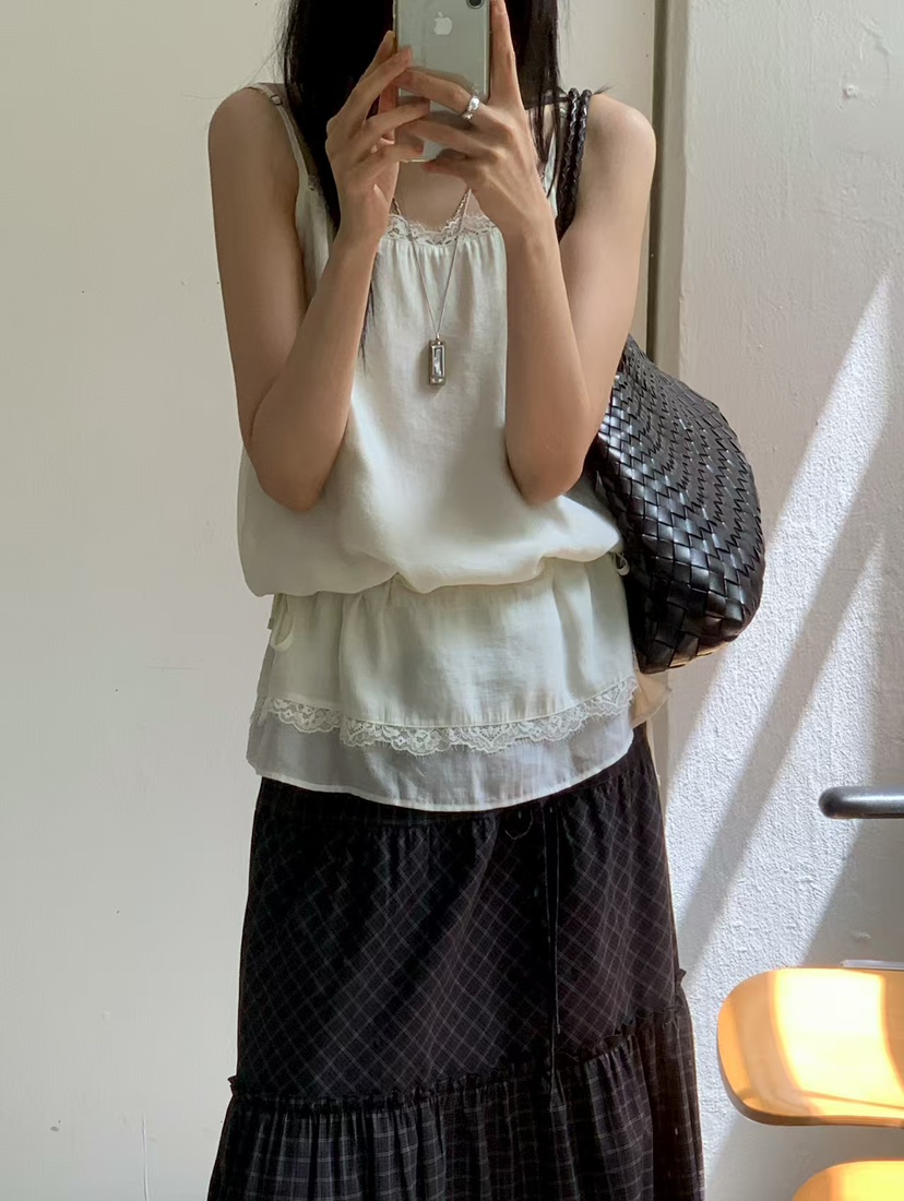 ARKIE/TAF東大門代購女裝新品時尚職業真品人氣吊帶背心ARKIE/TAF吊帶/背心