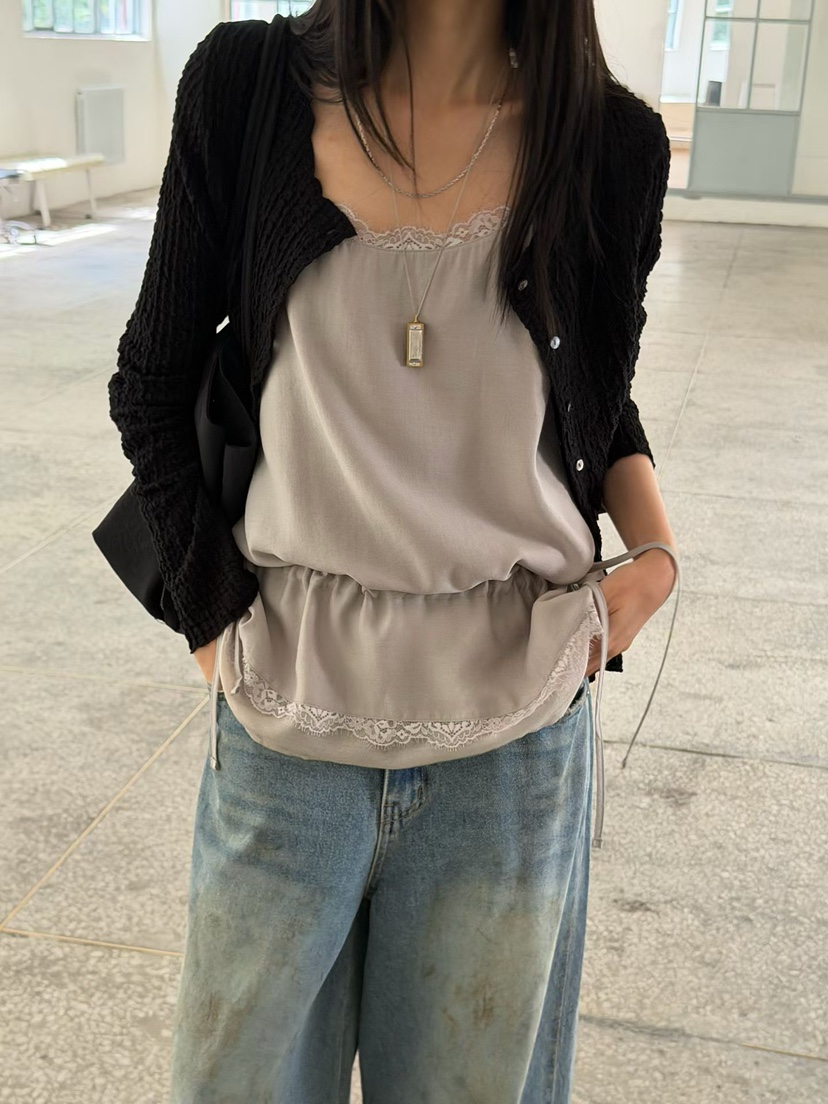 ARKIE/TAF東大門代購女裝新品時尚職業真品人氣吊帶背心ARKIE/TAF吊帶/背心