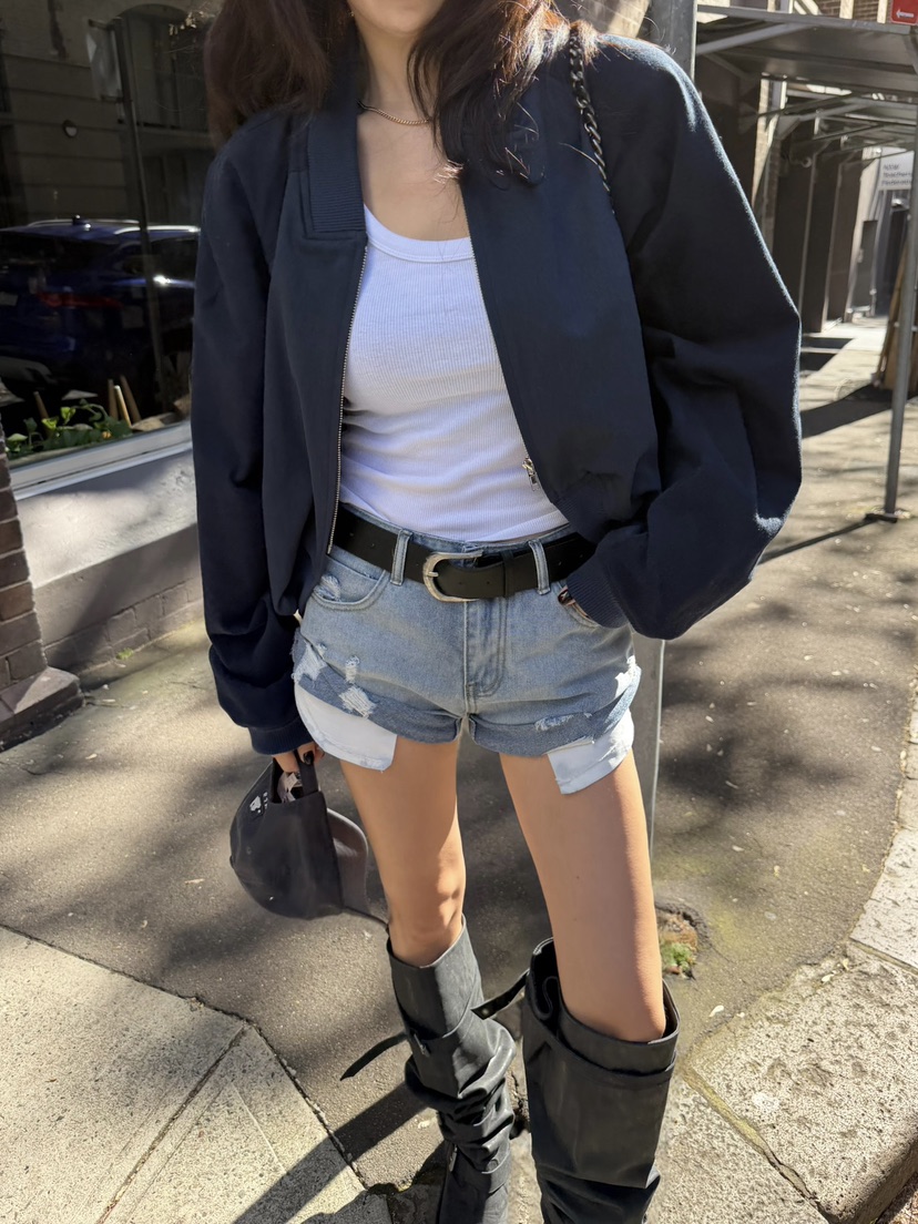 SOLAR東大門代購女裝新款真品26初秋時尚職業休閑夾克刺繡SOLAR夾克