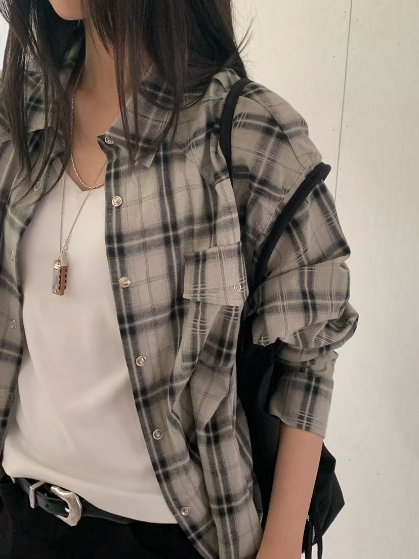 ARKIE/TAF東大門直郵女裝新款休閑26秋冬推薦襯衫蕾絲衫ARKIE/TAF襯衫/蕾絲衫