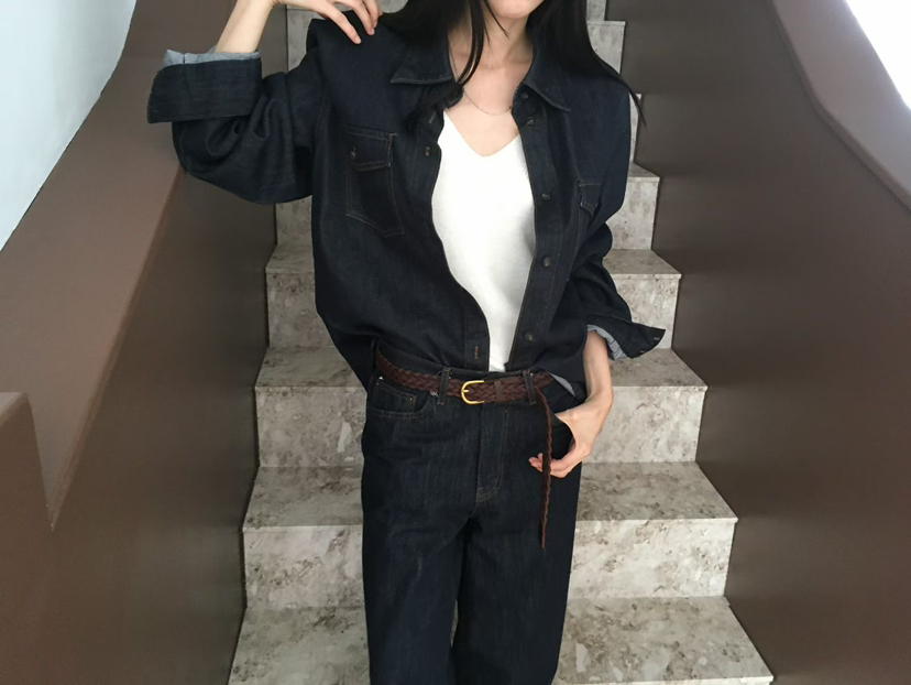 MINIMUZE韓國代購女裝新款推薦人氣職業26秋冬襯衫蕾絲衫MINIMUZE襯衫/蕾絲衫