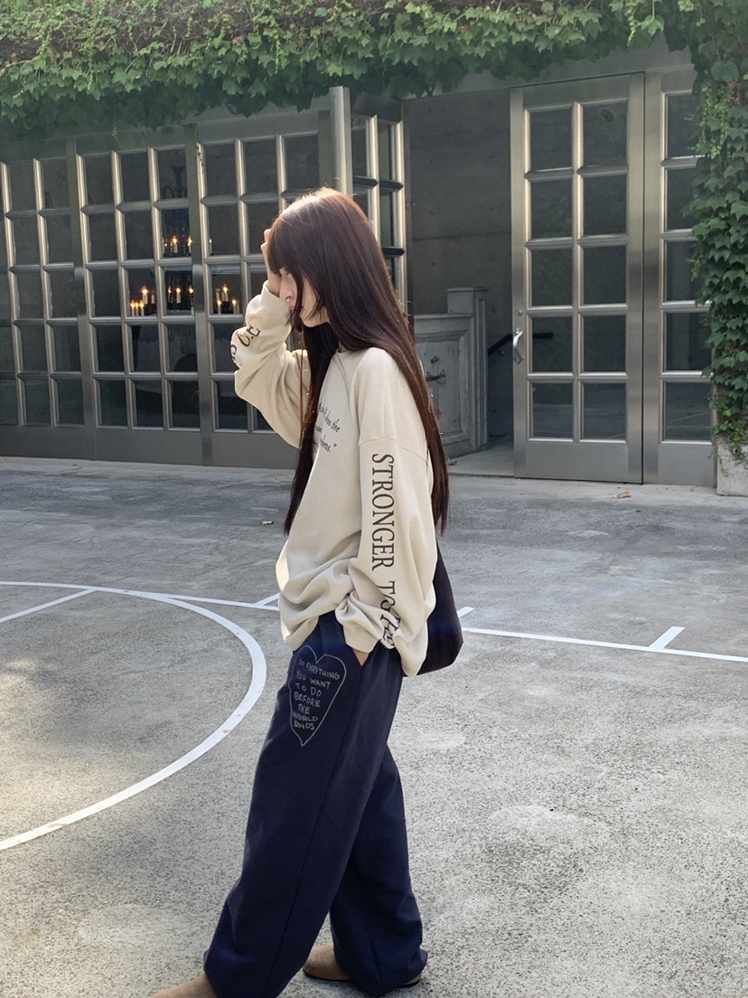 LOGARDEN韓國直郵女裝新品職業熱賣人氣26秋冬26初秋衛衣LO GARDEN衛衣