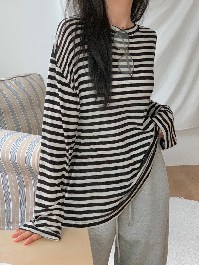 CM東大門實拍女裝新品推薦人氣時尚26秋冬熱賣休閑長袖T恤CM_centimeter長袖T恤