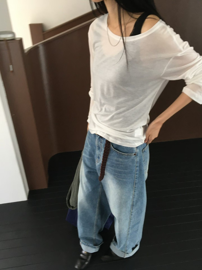 MINIMUZE東大門代購女裝新款休閑職業26初秋時尚熱賣長袖T恤MINIMUZE長袖T恤