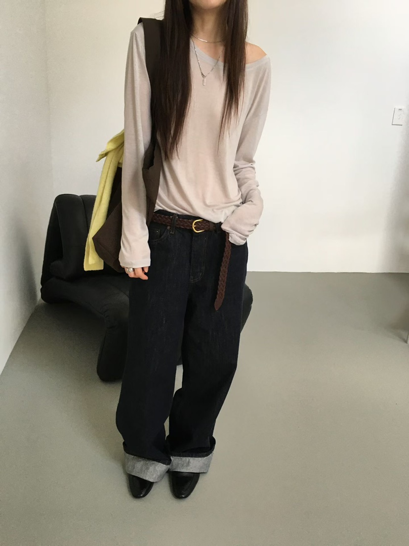 MINIMUZE東大門代購女裝新款休閑職業26初秋時尚熱賣長袖T恤MINIMUZE長袖T恤