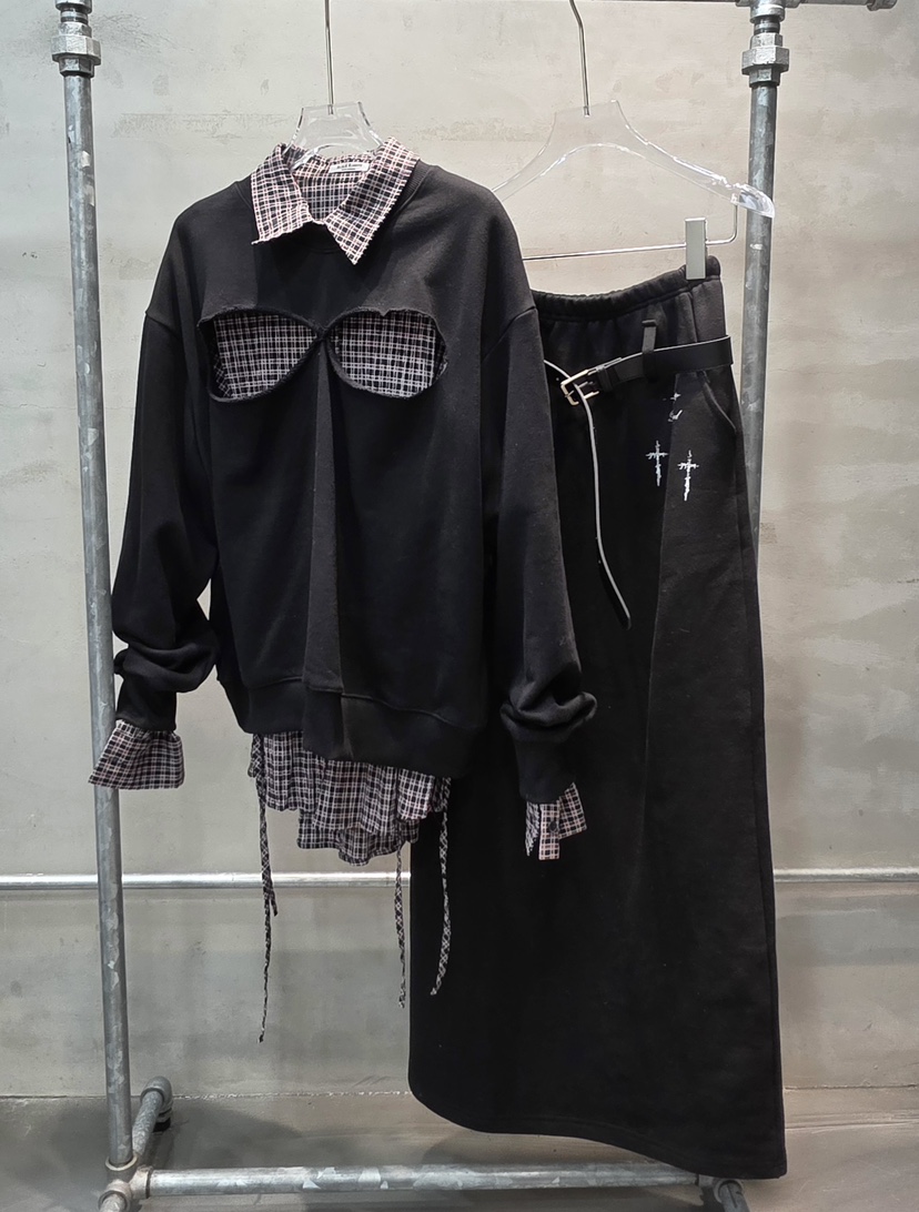 BLACK RIBBON-A東大門實拍女士新品26秋冬人氣熱賣衛衣BLACK RIBBON-A衛衣