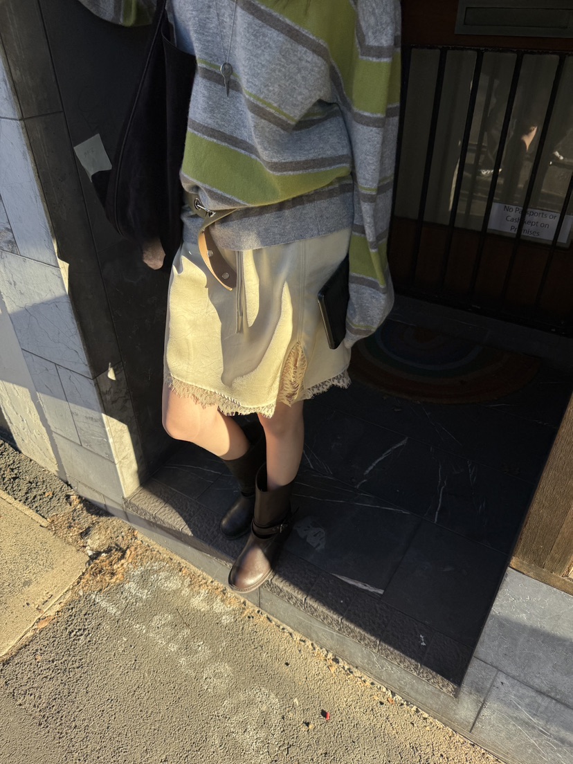 BAKING POWDER東大門實拍女士新款26秋冬推薦半身裙中短裙BAKING POWDER半身裙/中短裙