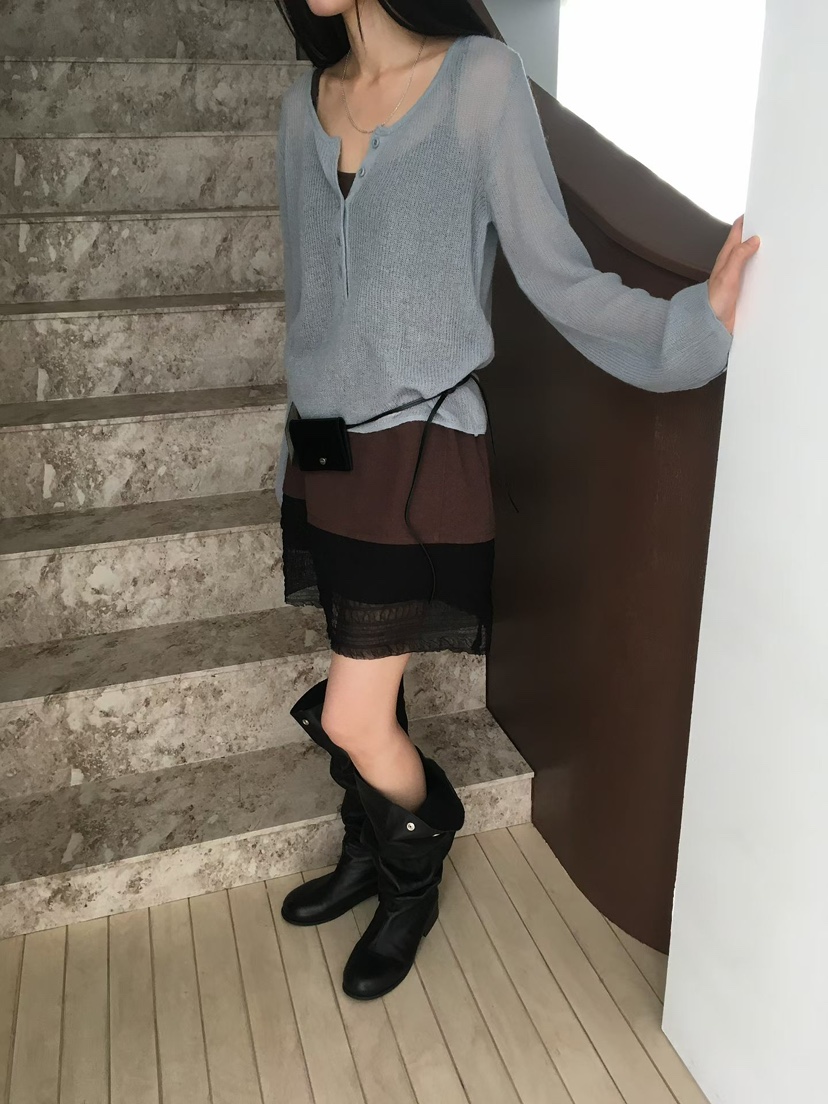 MINIMUZE東大門代購女裝新款推薦26初秋休閑熱賣連衣裙OPSMINIMUZE連衣裙
