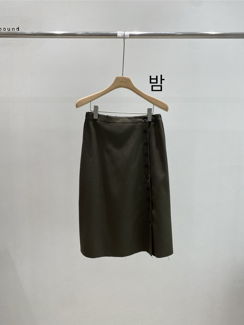 UNBOUND韓國代購女裝新款人氣26秋冬職業真品半身裙中短裙UNBOUND半身裙/中短裙圖色1