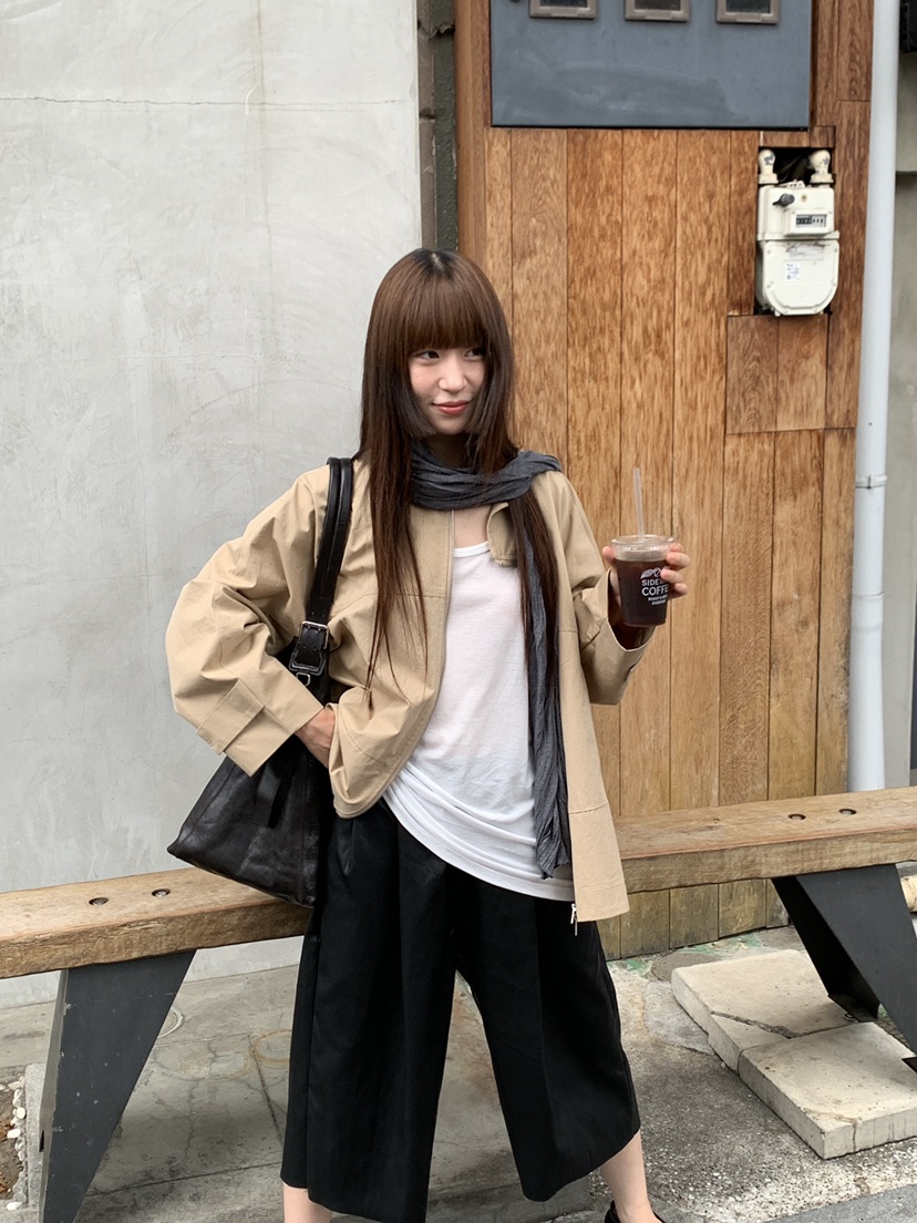 LOGARDEN東大門直郵女裝新品職業人氣26初秋休閑圍巾披肩LO GARDEN圍巾/披肩圖色1