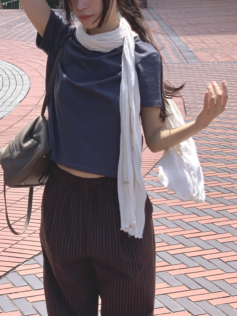 LOGARDEN東大門直郵女裝新品職業人氣26初秋休閑圍巾披肩LO GARDEN圍巾/披肩圖色2