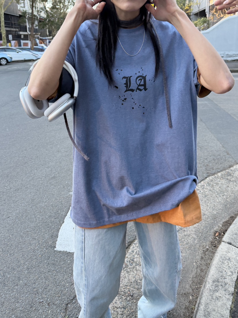 BAKING POWDER東大門代購女裝新款真品26秋冬26初秋職業T恤BAKING POWDERT恤