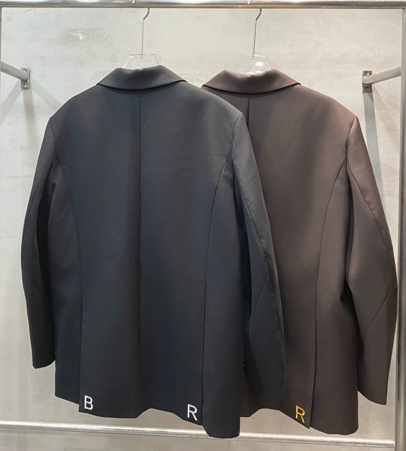 BLACK RIBBON-A東大門直郵女士新品職業時尚休閑夾克刺繡BLACK RIBBON-A夾克
