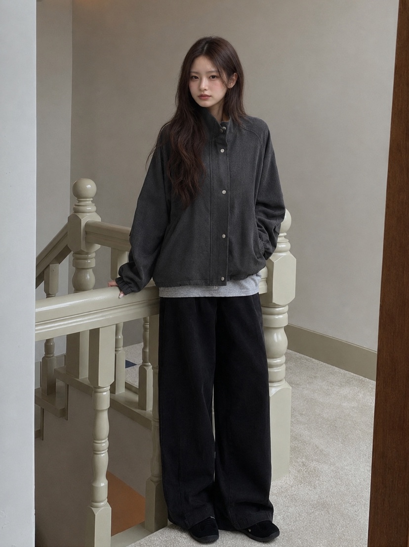 CELEBRITY-A東大門代購女裝新品休閑26秋冬熱賣真品夾克CELEBRITY-A夾克