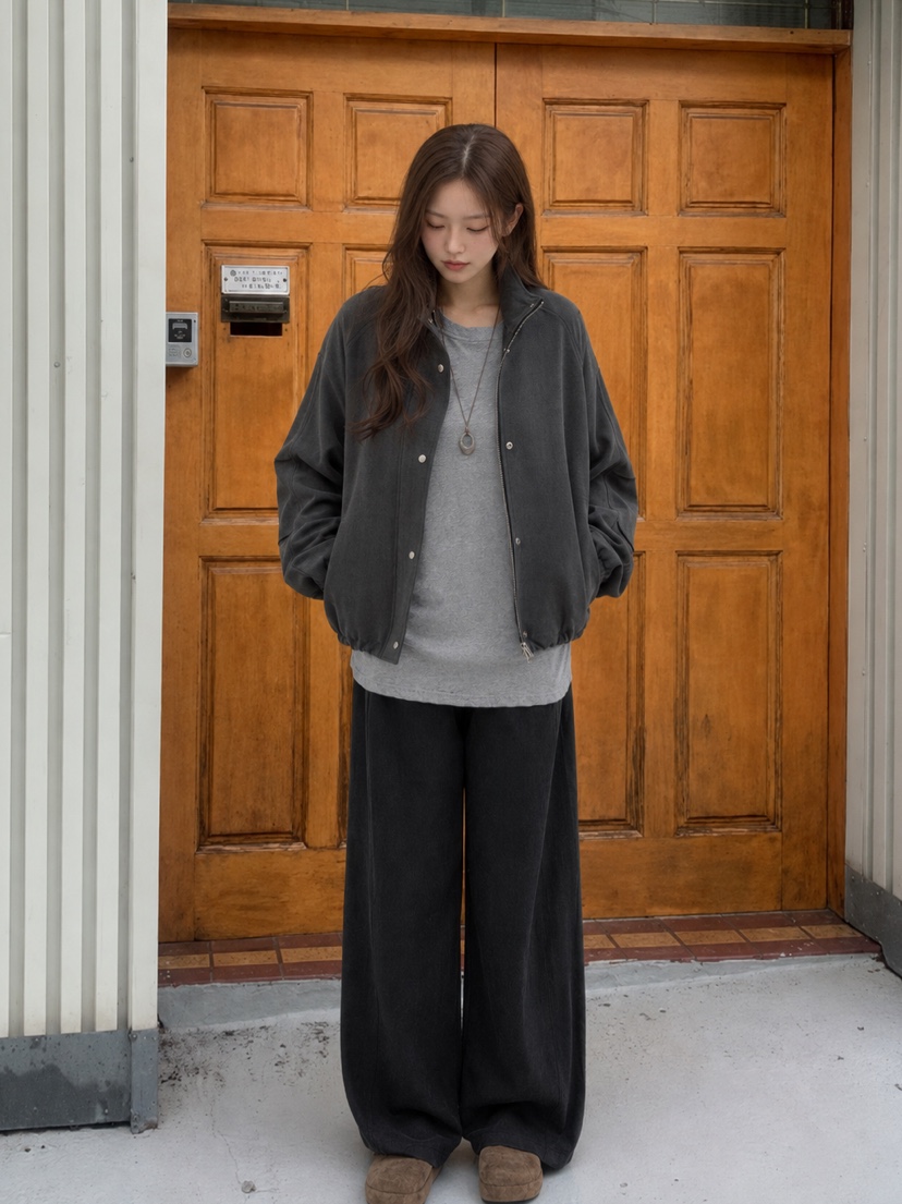 CELEBRITY-A東大門代購女裝新品休閑26秋冬熱賣真品夾克CELEBRITY-A夾克