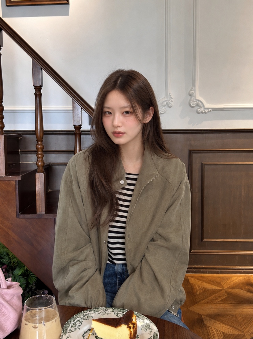 CELEBRITY-A東大門代購女裝新品休閑26秋冬熱賣真品夾克CELEBRITY-A夾克
