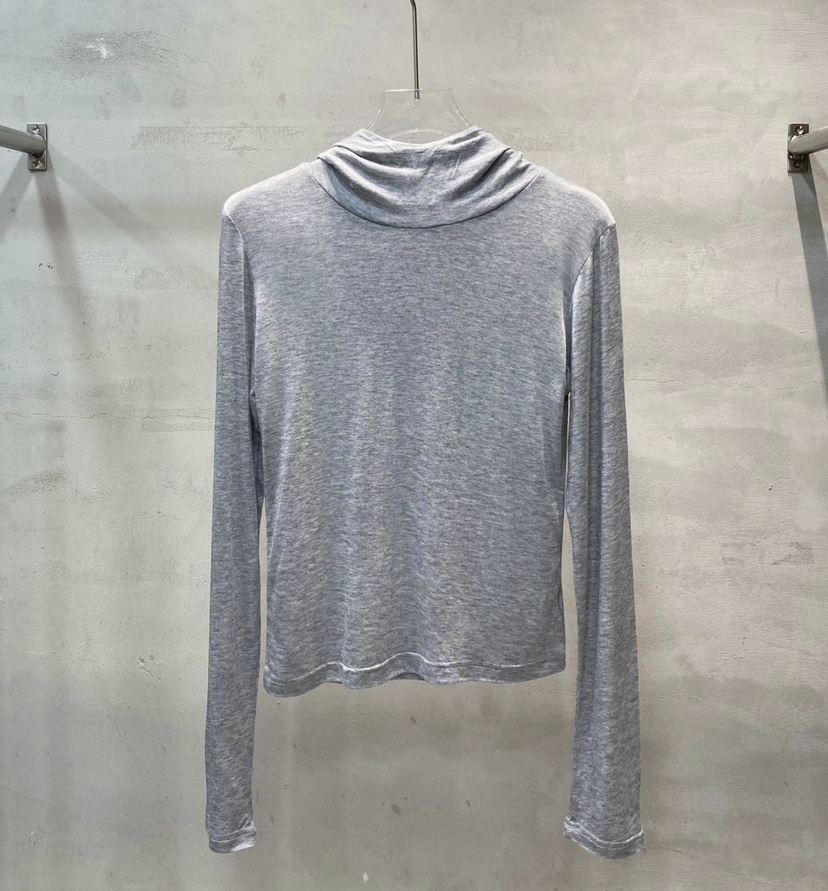 BLACK RIBBON-A東大門直郵女裝新品26秋冬長袖T恤連帽衫BLACK RIBBON-A長袖T恤圖色2