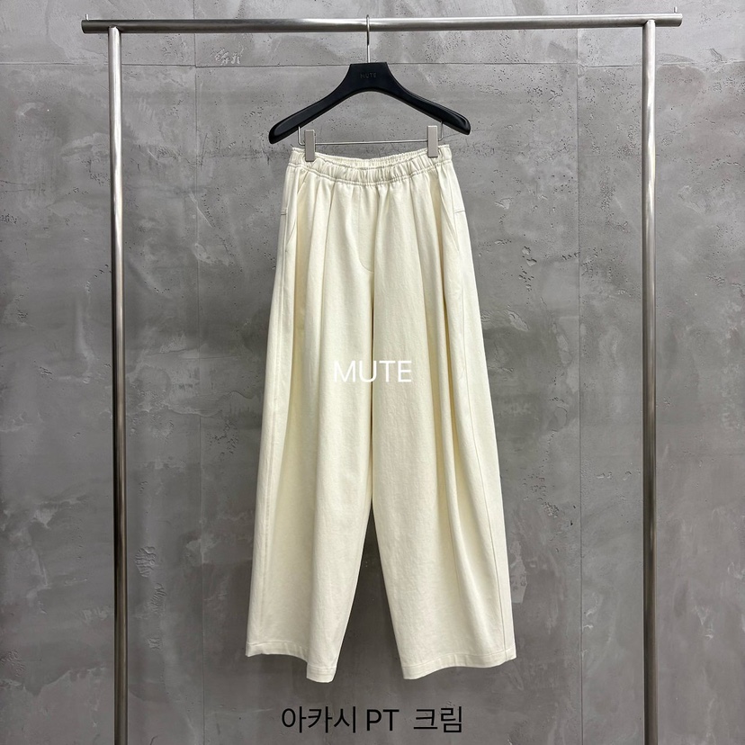 MUTE-P韓國直郵女裝新品推薦26秋冬真品26初秋時尚休閑褲MUTE休閑褲圖色1