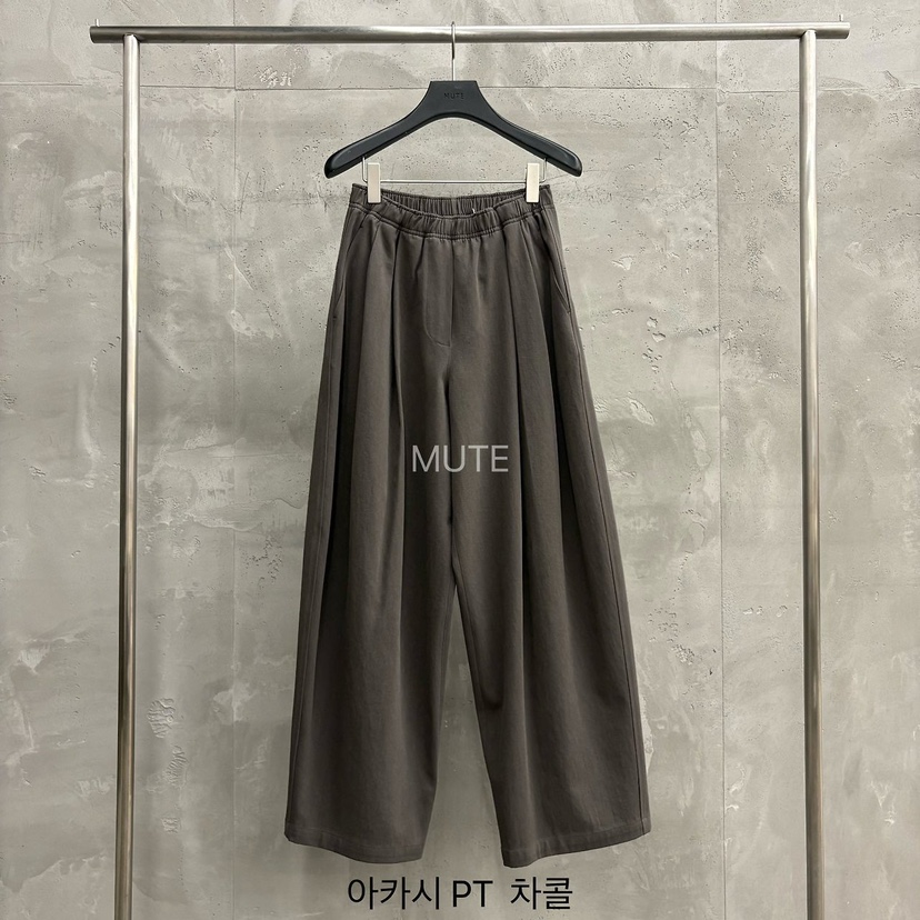 MUTE-P韓國直郵女裝新品推薦26秋冬真品26初秋時尚休閑褲MUTE休閑褲圖色4