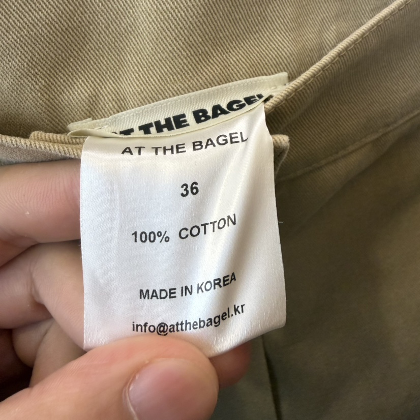 AT THE BAGEL韓國直郵女裝新款休閑熱賣時尚26秋冬休閑褲AT THE BAGEL休閑褲