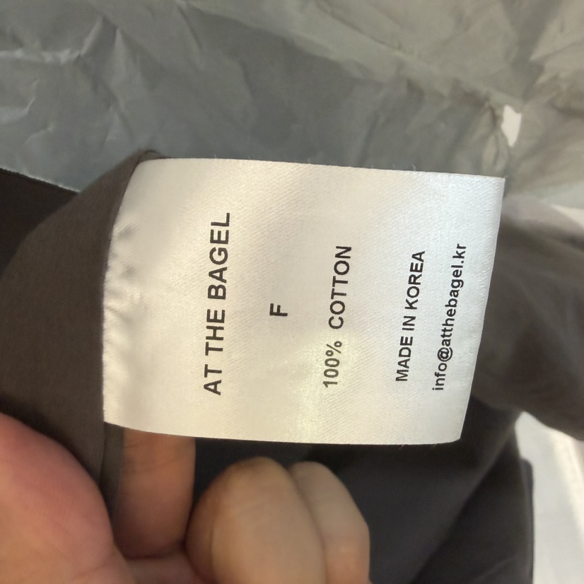 AT THE BAGEL韓國直郵女士新款26秋冬職業熱賣長款風衣AT THE BAGEL長款風衣