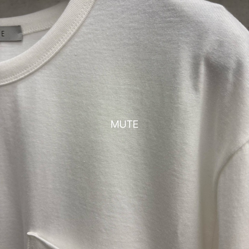MUTE-P韓國直郵女裝新品人氣真品熱賣職業26秋冬長袖T恤MUTE長袖T恤