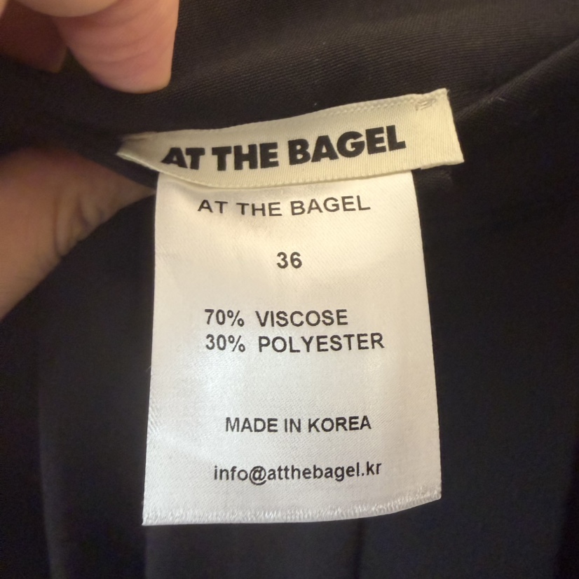 AT THE BAGEL韓國代購女士新品休閑職業真品人氣休閑褲AT THE BAGEL休閑褲