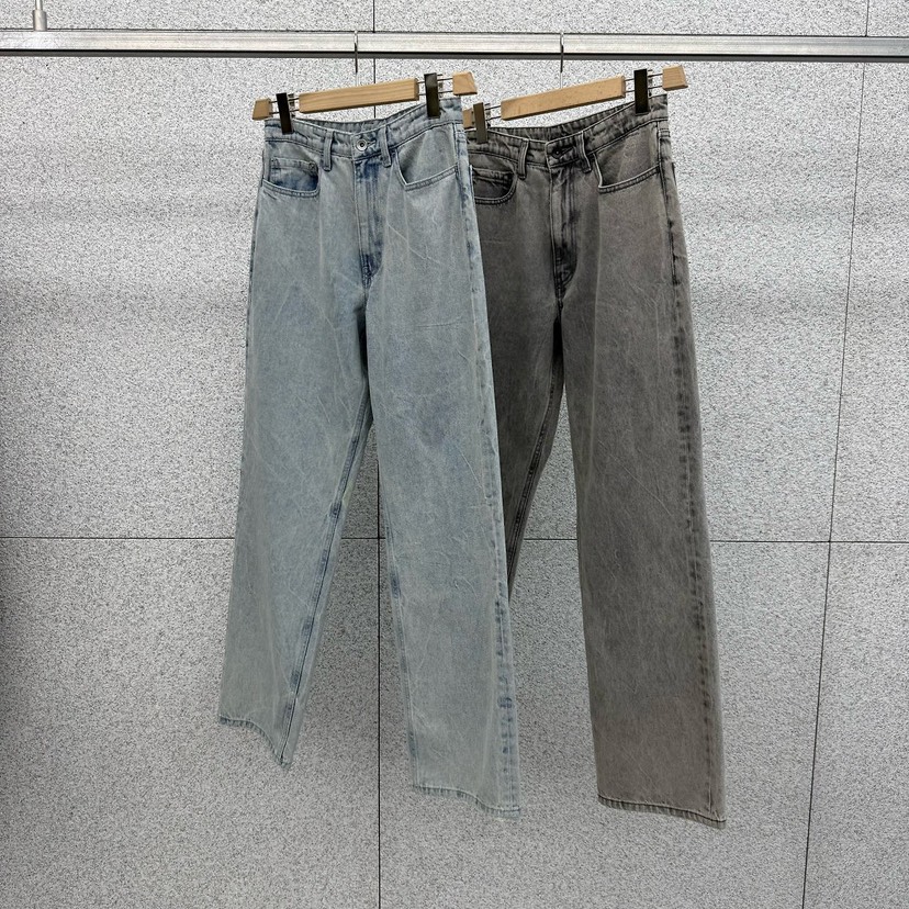 AT THE BAGEL東大門代購女士新款熱賣26秋冬真品牛仔褲AT THE BAGEL牛仔褲