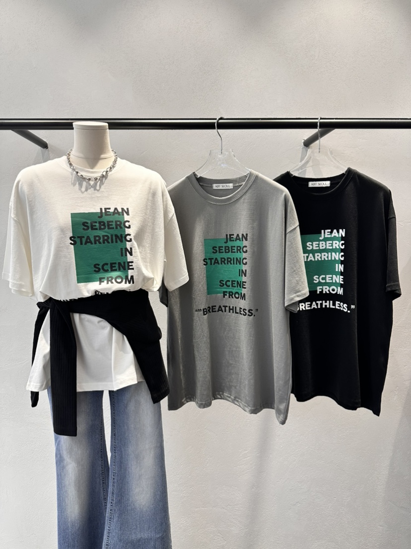 KIFF韓國直郵女裝新品熱賣職業時尚26初秋人氣真品休閑T恤KIFFT恤