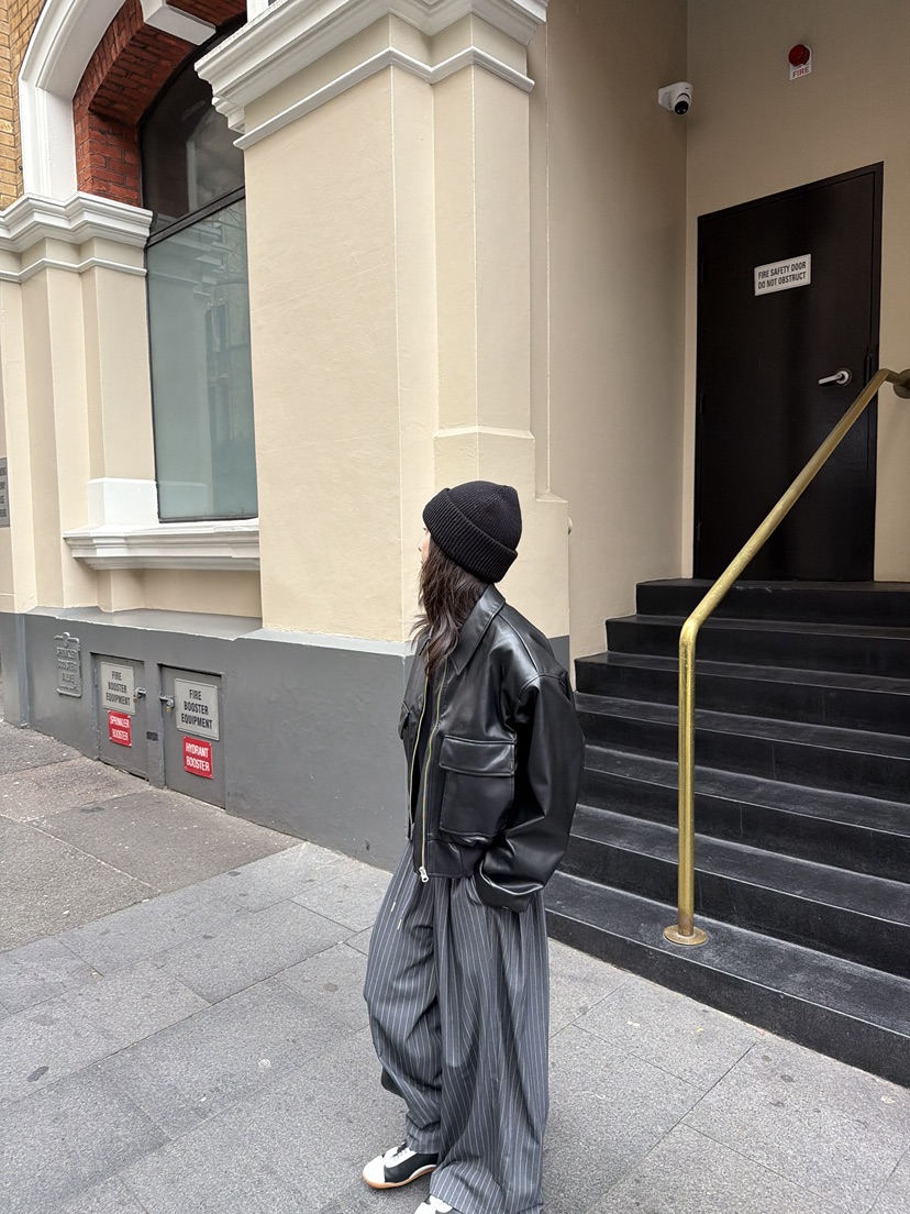 SOLAR東大門直郵女士新款人氣休閑真品職業26秋冬休閑褲條紋SOLAR休閑褲