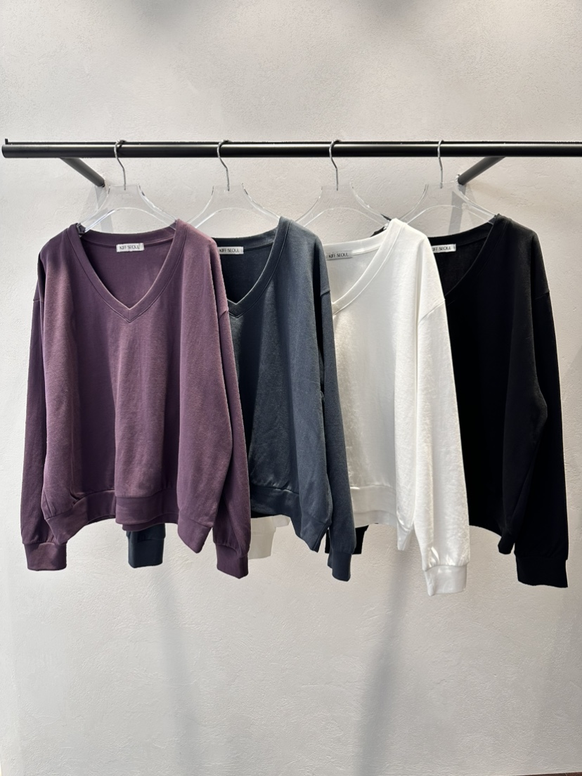 KIFF韓國代購女士新品26秋冬真品職業時尚26初秋休閑衛衣KIFF衛衣