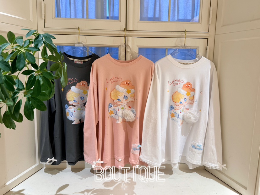 BOUTIQUE-L東大門實拍女士新品休閑熱賣真品26初秋長袖T恤BOUTIQUE-L長袖T恤