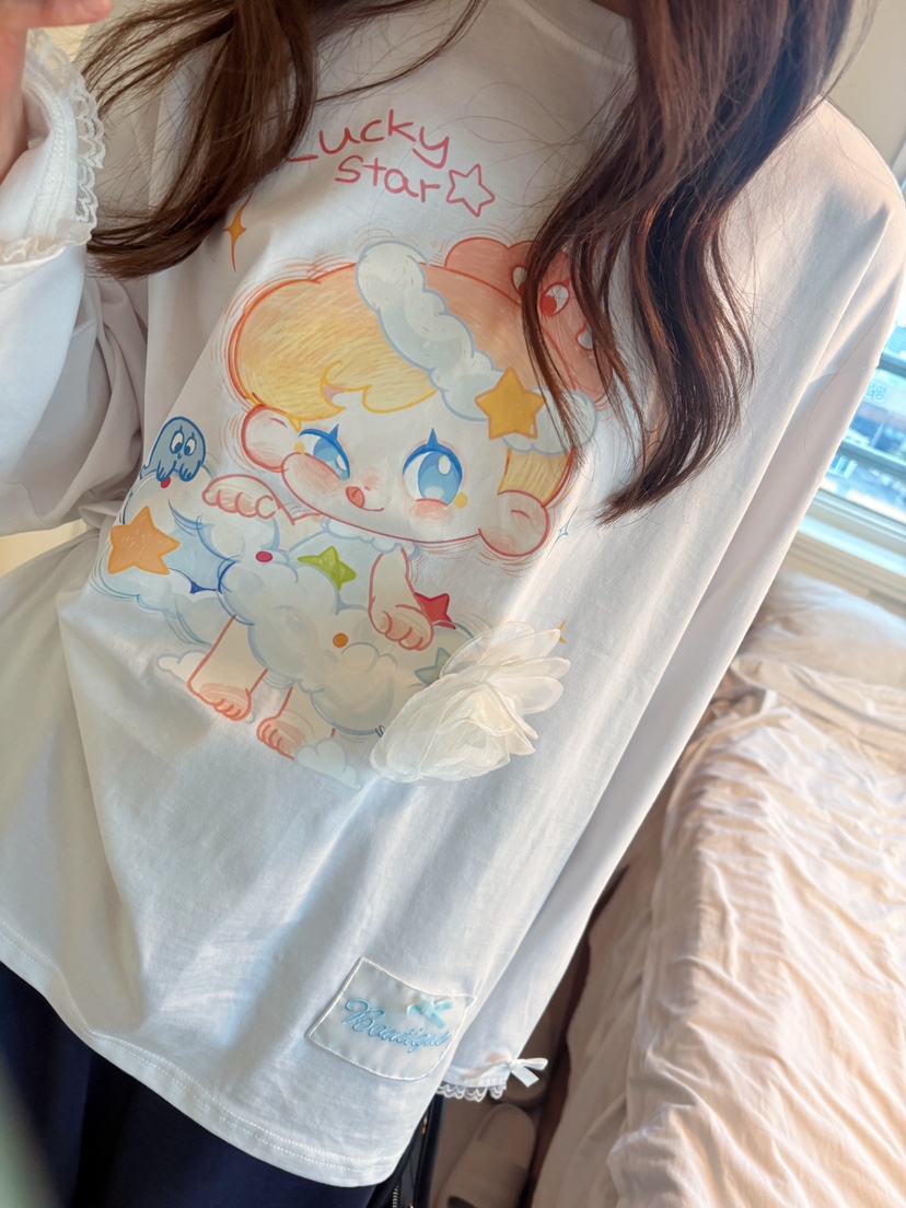 BOUTIQUE-L東大門實拍女士新品休閑熱賣真品26初秋長袖T恤BOUTIQUE-L長袖T恤