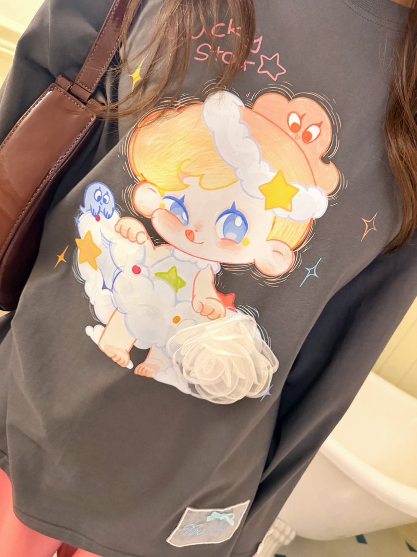 BOUTIQUE-L東大門實拍女士新品休閑熱賣真品26初秋長袖T恤BOUTIQUE-L長袖T恤