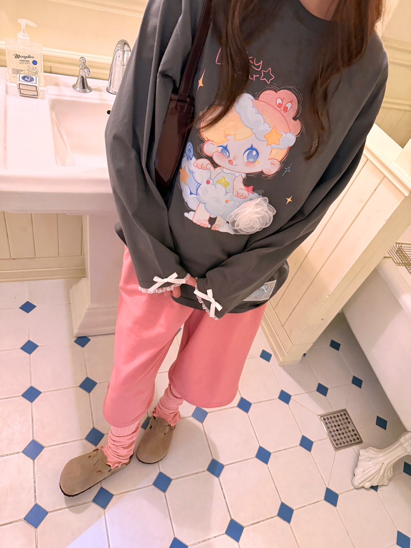 BOUTIQUE-L東大門實拍女士新品休閑熱賣真品26初秋長袖T恤BOUTIQUE-L長袖T恤