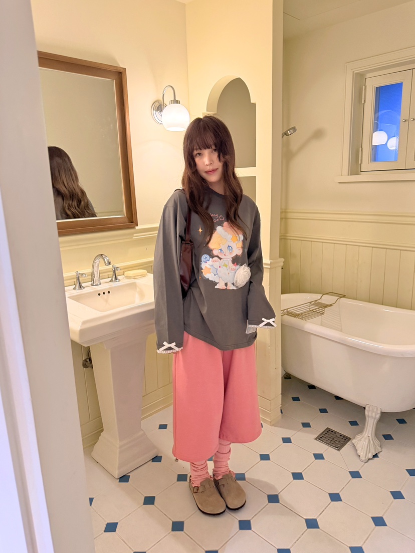 BOUTIQUE-L東大門實拍女士新品休閑熱賣真品26初秋長袖T恤BOUTIQUE-L長袖T恤圖色2