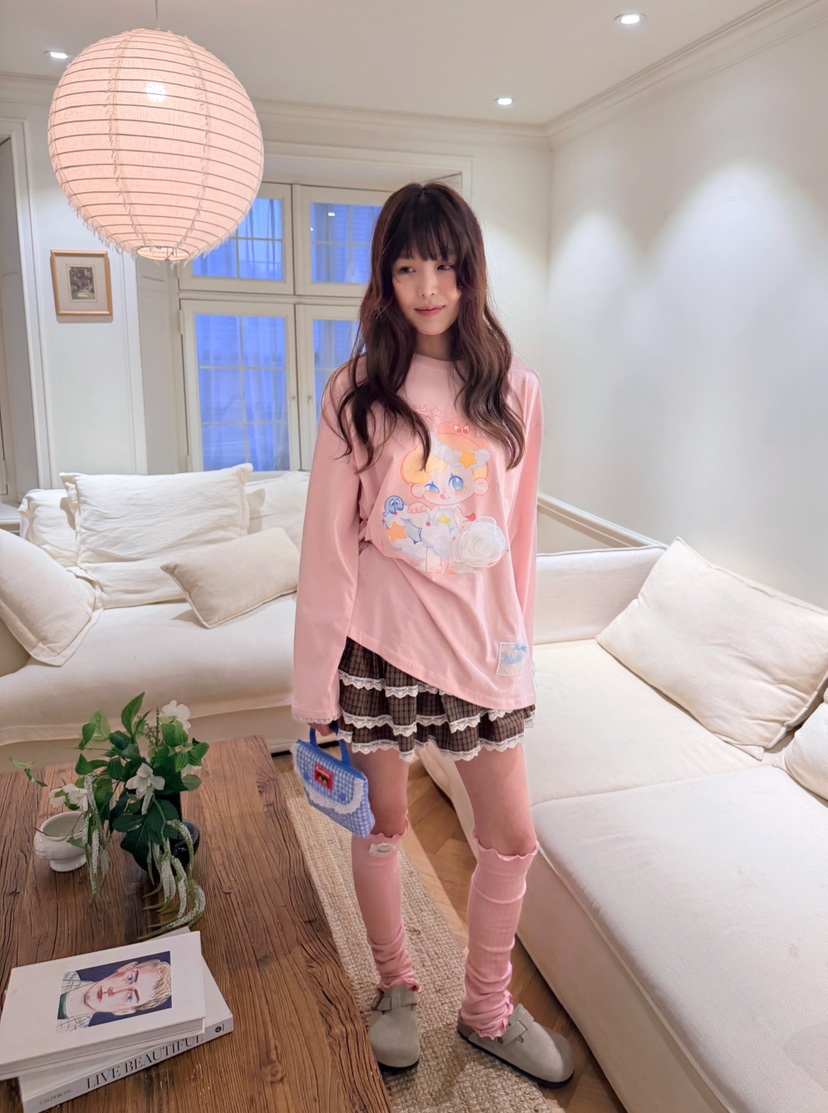 BOUTIQUE-L東大門實拍女士新品休閑熱賣真品26初秋長袖T恤BOUTIQUE-L長袖T恤圖色3