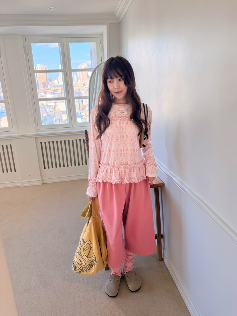 BOUTIQUE-L東大門代購女裝新品人氣26初秋推薦休閑長袖T恤BOUTIQUE-L長袖T恤