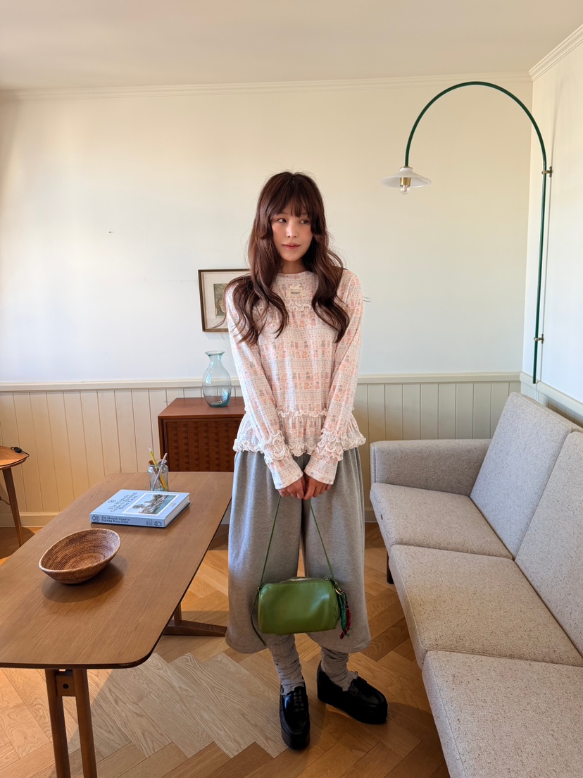BOUTIQUE-L東大門代購女裝新品人氣26初秋推薦休閑長袖T恤BOUTIQUE-L長袖T恤